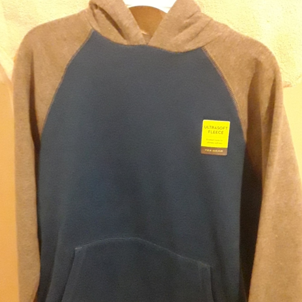NWT Tek Gear sweatshirt royal blue and gray